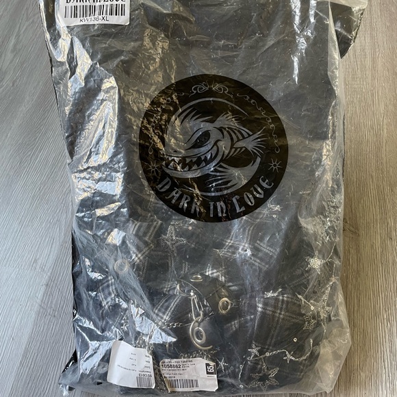 Brand New DOLLS KILL Plaid Distressed Mini Skirt - Picture 8 of 12